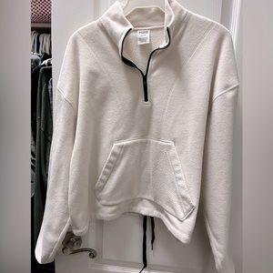 Pink fleece pullover Sz M